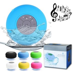 mini portable subwoofer shower waterproof speaker wireless bluetooth car handsreceive call music suction mic for iphone samsung