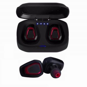 mini twins wireless bluetooth 4.2 stereo sport in ear headphones earpuds ear phones with battery box tws bass headset for ios & android