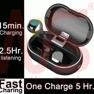 mini tws earbuds [5.5hrs of listening, 72hrs with charging case] bluetooth wireless headphone earphone pk air ap2 ap3 pods h1 chip i12 i9 i8