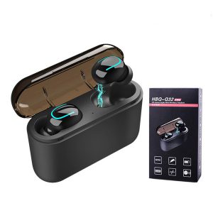 mini wireless bluetooth headphone q32 earphone cell phone headset with 1500mah power bank stereo sports cordless handsgaming mic earbud