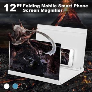 mobile smart phone screen magnifier amplifier stand bracket 3d hd 12 foldable hand enlarge screens radiation protection