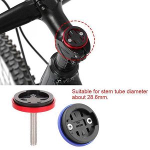 mtb road bike bicycle computer holder stem cap cycling satch gps speedometer mount bracket for garmin for bryton cateye