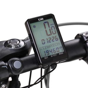 mtb road bike computer satch wireless / wired bike computer cycling odometer big screen cyclocomputer speedmeter