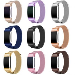 new 10 colors for fitbit charge 2 band magnetic milanese loop stainless steel bracelet replacement bands for fitbit charge2 strap