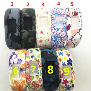 new 2019 camo soft wrist bracelet band strap holder for garmin vivofit jr/for garmin vivofit jr 2 junior activity tracker wear