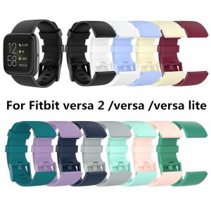 new arrival for fitbit versa 2 /versa2 / versa lite wristband wrist strap smart watch band strap soft watchband replacement smartwatch band