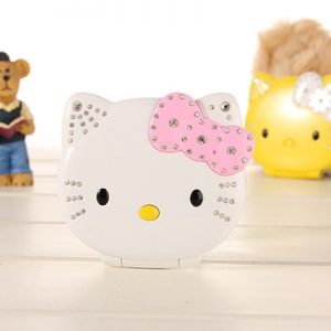 new arrive unlocked fashion cute cartoon hellokitty mobile phone for women kids girls diamond bluetooth mp3 mini cell mobile phone cellphone