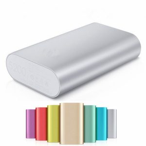 new (custom logo) phone portable battery universal charger universal powerbanks 5200mah power bank 30pcs/lot