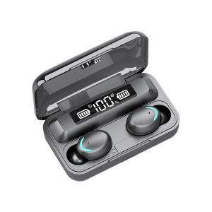 new f9-5 in-ear wireless bluetooth headset binaural tws touch 5.0 sports bluetooth headset dhl free