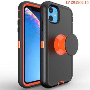 new for iphone 11 case with holder 3m glue expandable grip mobile phone stand 360 degree finger holder flexible