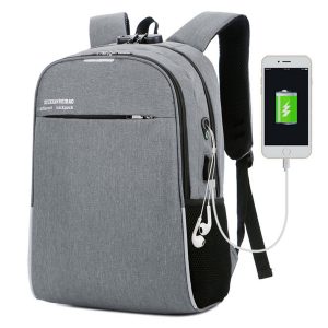 new lapbackpack men usb charging computer backpacks casual style bags large bagpack male business travel bag back pack