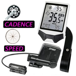 new pattern bc235 multifunctional wireless lcd bicycle tachometer,cadence bicycle computer, waterproof,nightlight, distance130cm