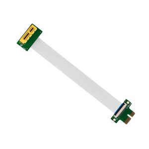 new pci-e express 1x riser extension single slot high speed cable with power digital promotion