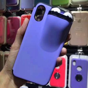 new phone case unified protection for airpod & cellphone designer anti-lost back cover for iphone 11 pro max x xr xs max 7 8 plus 6 6s 6plus