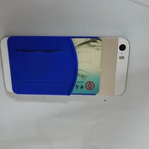 new silicone touch cell phone sticker card holder 3m 300lse sticker pouch 3m sticker credit card holder phone for iphone