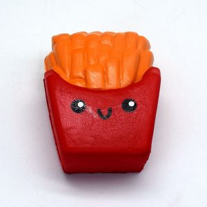 new slow rising squishies kawaii cute jumbo french fries soft scented bread cake squishy stretch kid toy dhl 100pcs