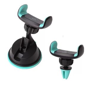 new universal car phone holder stand air vent and suction cup mount holder for cell phone support stand in car accessory with retail package