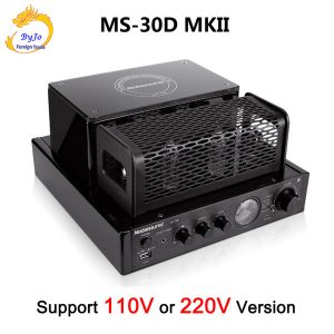 nobsound ms-30d mkii bluetooth amplifier tube amplifier 110v 220v amp 2.1 channel amplifier ms-10d mkii upgrade amp