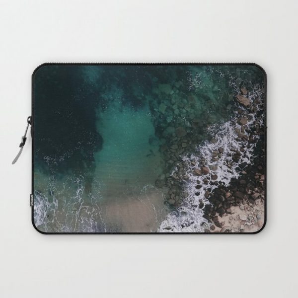 ocean blues Computer Cover by Ingrid Beddoes photography - Laptop Sleeve - 13"