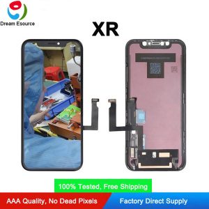 oem repair parts of original assembled iphone xr lcd screen display with nice touch brand new & dhl shipping