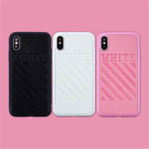 off designer phone case tpu letters cover for iphone x xr xs max 6 6s plus 7 8 back cover for apple