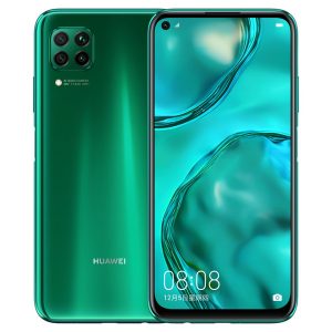 original huawei nova 6 se 4g lte cell phone 8gb ram 128gb rom kirin 810 octa core 6.4" full screen 48.0mp fingerprint id smart mobile phone