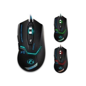 original imice x8 wired gaming professional mouse 3200dpi usb optical mouse 6 buttons computer gamer mouse for pc lap20pcs