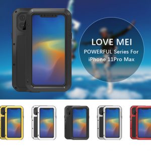 original love mei heavy duty protective cover for iphone 11 case cover for iphone 11 pro max metal powerful covers cell phone cases