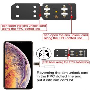 original rsim14 unlock sim r-sim 14 for iphone 6 7 8 plus x xr xs xsmax rsim card tool