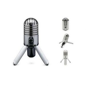 original samson meteor mic studio recording condenser microphone fold-back leg with usb cable carrying bag for computer