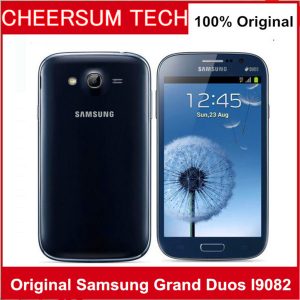 original samsung galaxy grand duos i9082 mobile phone gsm 3g wifi gps dual sim cards 8mp camera unlocked phone refurbished cellphone