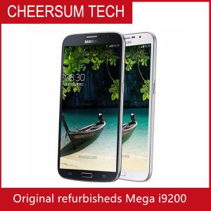 original samsung galaxy mega 6.3 i9200 mobile phone wi-fi nfc 3g 8.0mp camera 16gb refurbished cellphone