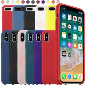 original silicone case for iphone 11 pro max xs xr case official liquid silky soft-touch cover for iphone x 7 8 plus 6s 6 with retail box