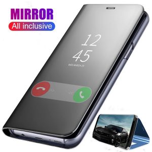 original smart mirror phone case for samsung galaxy s20 plus 20 ultra note 10 plus 10lite s10 s9 a71 a51 a20e a30 a40 a50 a70 a90 flip cover