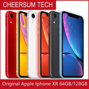 original unlocked iphone xr in iphone 11 housing with face id 6.1" hexa-core 12mp&7mp ram 3gb rom 128gb