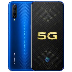 original vivo iqoo pro 5g lte cell phone 12gb ram 128gb rom snapdragon 855 plus octa core 6.41" 48mp fingerprint id face nfc mobile phone