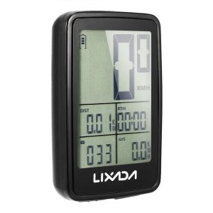 outdoor cycling lcd display computer usb rechargeable wireless bicycle speedometer odometer bike speedometer 11 functions