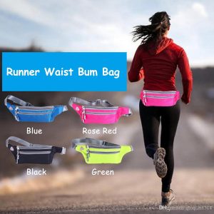 outdoor sport waterproof fanny pack waist bum bag for universal phone protective cover case multifunction running fitness money belt