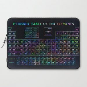 periodic table of elements Computer Cover by Bekim ART - Laptop Sleeve - 15"