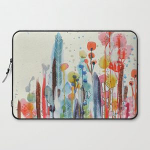 petit jardin 2 Computer Cover by sylvie demers - Laptop Sleeve - 15"