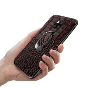 phone case for huawei mate 20 pro mate 20 lite car holder magnetic suction ring bracket crocodile