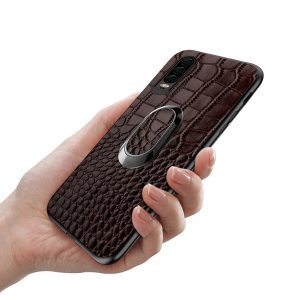 phone case for huawei p30 mate 20 pro p20 lite car holder magnetic suction ring bracket crocodile