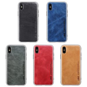 phone case for iphone 7/8plus leather cover anti slip cell phone bumpers ing