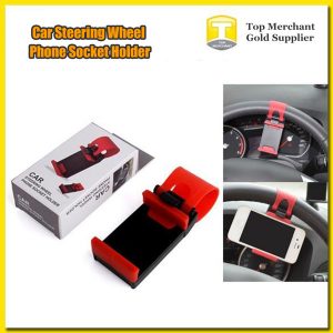 phone holder car streeling steering wheel cradle flexible stand smart clip bike mount for mobile iphone samsung cell phone