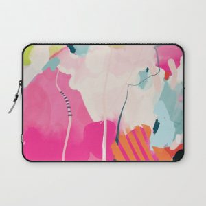 pink sky II Computer Cover by lalunetricotee - Laptop Sleeve - 13"