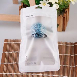 plastic zipper bag cell phone accessories mobile phone case cover packaging package bag for iphone 8 7 6s 6 plus