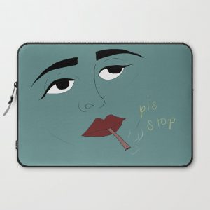 pls stop Computer Cover by Jennifer Ammann - Laptop Sleeve - 15"