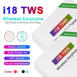 pop-up windows i18 tws earphones bt 5.0 earbuds wireless headphones headsets 3d sound i7s i9s i10 i11 i12 i14 i88 touch control