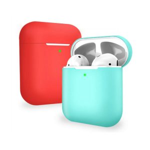 portable earphone cover for airpods 2 silicone headset earpiece case protective cover for airpods 2nd generation headphone earbuds