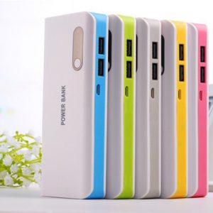 power bank 20000mah powerbank external battery pack for cell phone with led light with retail package ing